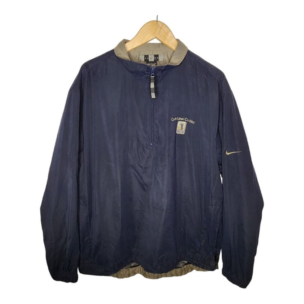 (VERY RARE)Nike golf pullover jacket L 1/4 zip(half off all day)